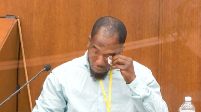 Williams relived Floyd's death in court on March 30, for Chauvin's trial.